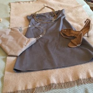 Strapless cotton French Connection summer dress